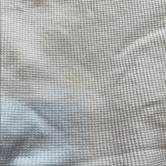 Waffle knit cropped tee - Picture 2 of 3